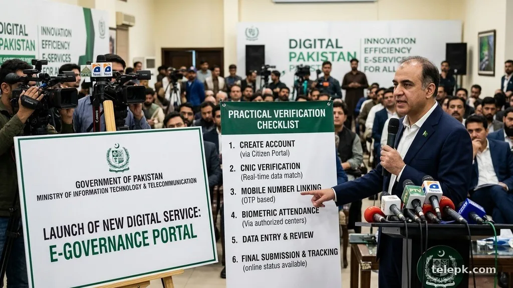 A practical verification checklist - New Digital Service Announced in Pakistan