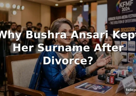 Bushra Ansari Reveals Why She Hasn’t Changed Her Surname After Divorce