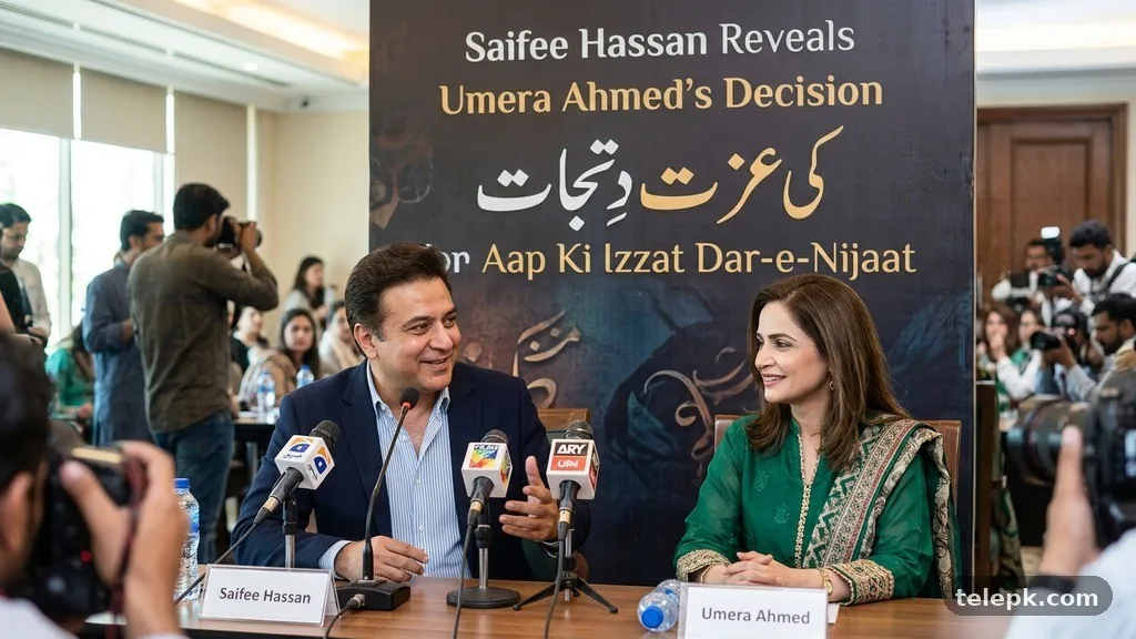 Do not assume a release date - Saifee Hassan Reveals Umera Ahmed’s Decision About Aap Ki Izzat and Dar-e-Nijaat