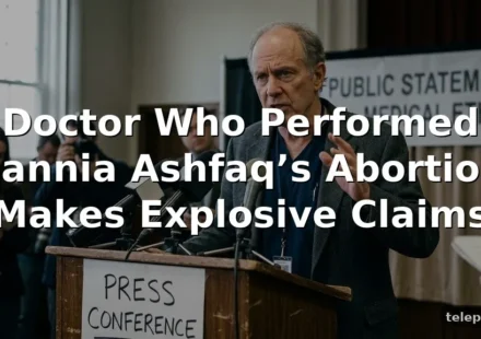 Doctor Who Performed Sannia Ashfaq’s Abortion Makes Explosive Claims