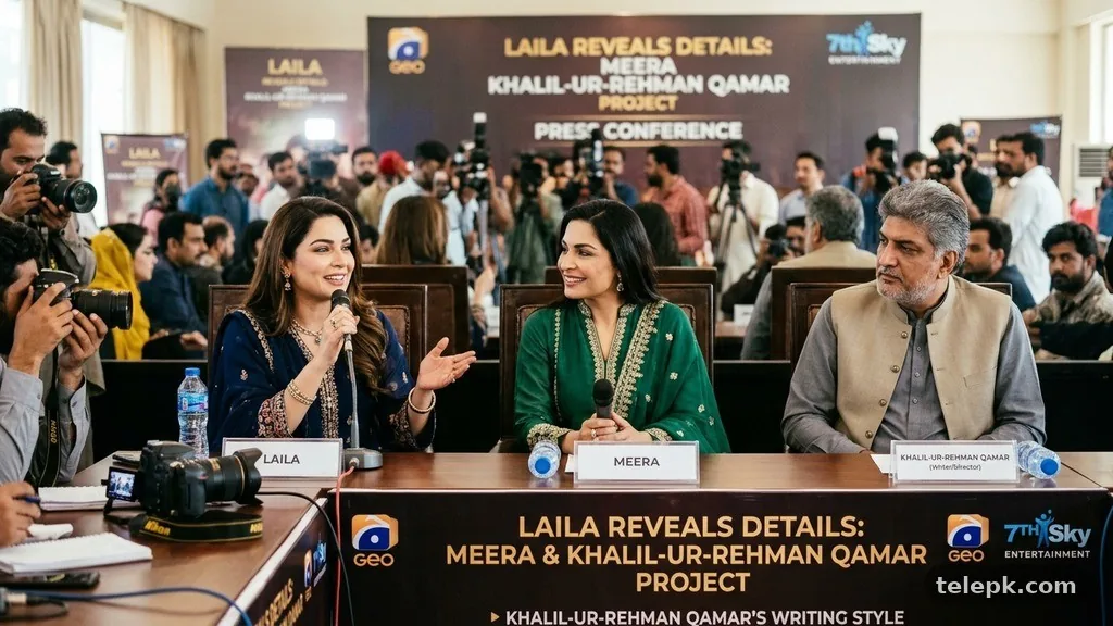 Khalil-ur-Rehman Qamar’s writing style - Laila Reveals Details of Meera & Khalil-ur-Rehman Qamar Project