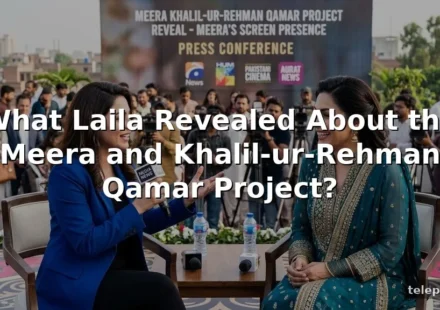 Laila Reveals Details of Meera & Khalil-ur-Rehman Qamar Project