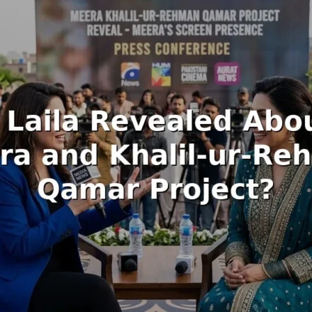 Laila Reveals Details of Meera & Khalil-ur-Rehman Qamar Project