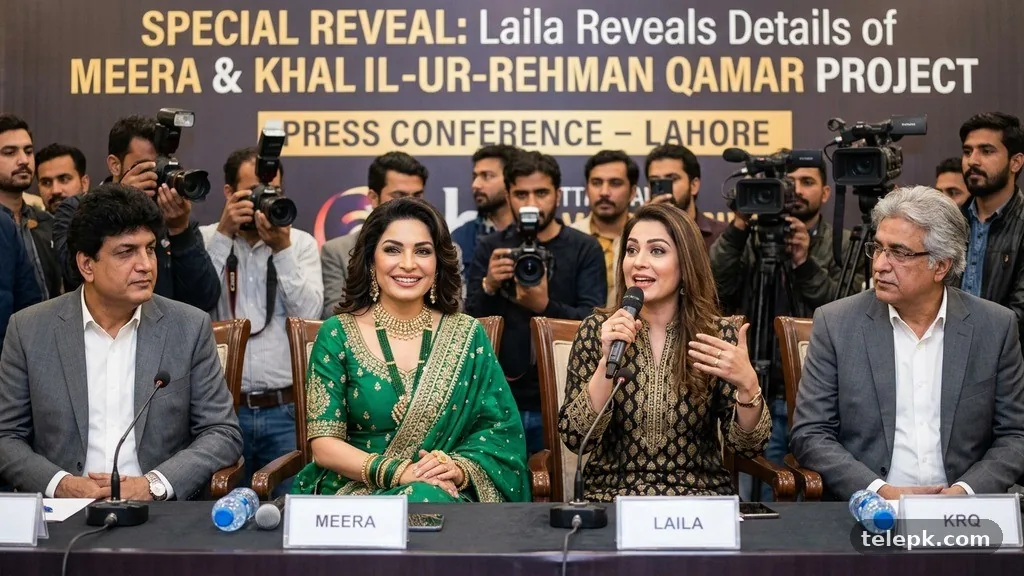 Meera’s screen presence - Laila Reveals Details of Meera & Khalil-ur-Rehman Qamar Project