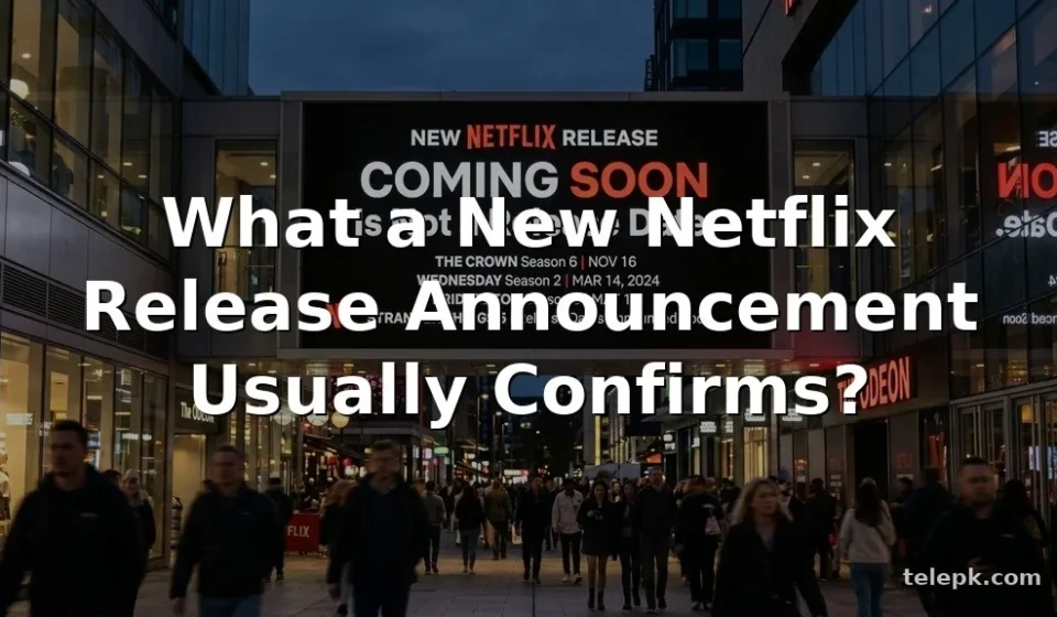 New Netflix Release Announcement