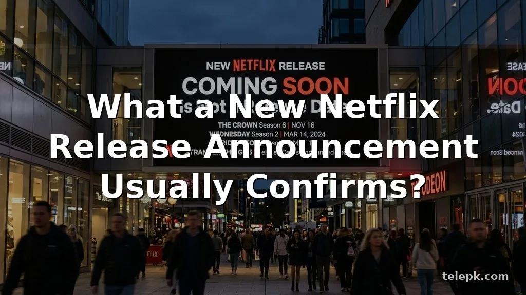 New Netflix Release Announcement