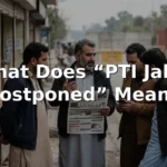 PTI Jalsa Postponed Explained