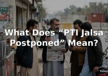 PTI Jalsa Postponed Explained