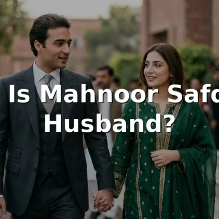 Who Is Mahnoor Safdar’s Husband?